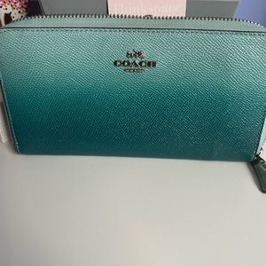 Coach ombre wallet RARE